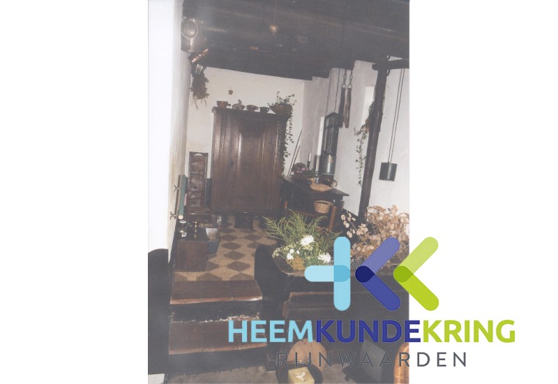 Interieur mevr. Klompe OMD 2001 Herwensedijk Herwen Coll. HKR F00000488
